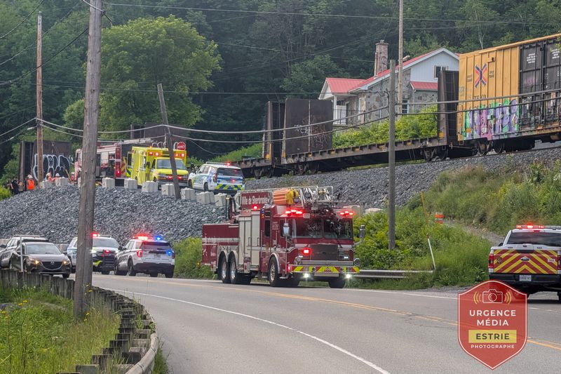 Collision entre un véhicule et un train